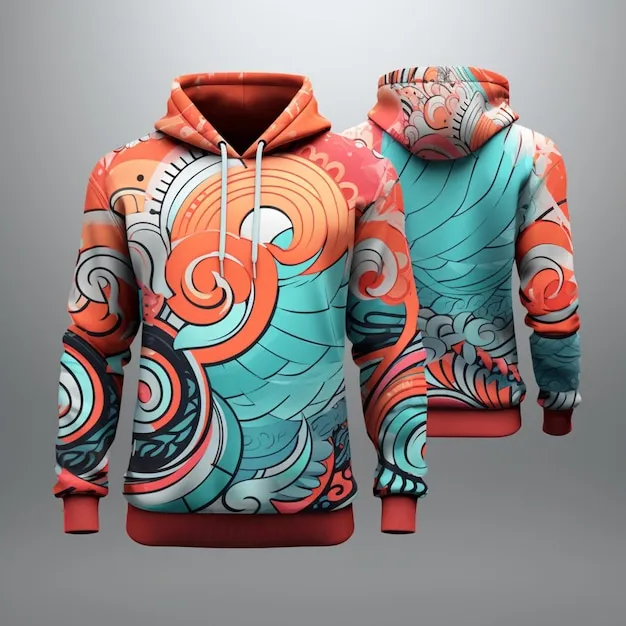 sublimation hoodie